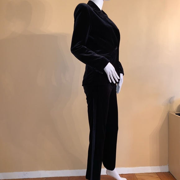 Black VELVET Tuxedo CIELLO COUTURE - Picture 7 of 15